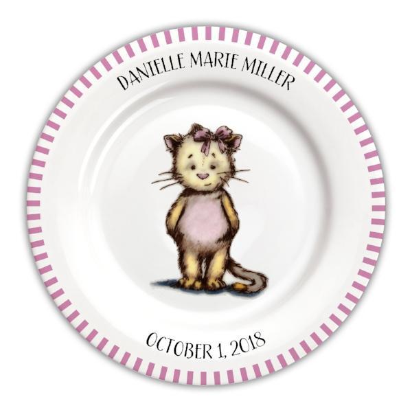 Personalized Baby Plate | Lion