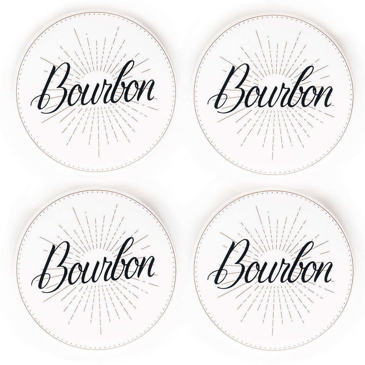 Spirits Coasters - Bourbon